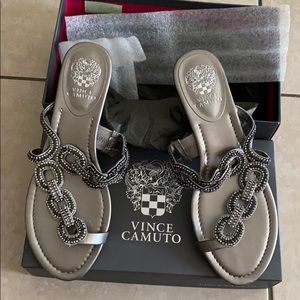 Vince Camuto Beaded Thong Sandal